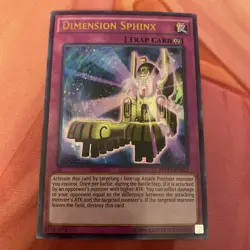 Yugioh! Dimension Sphinx - MVP1-EN023 - Ultra Rare - Unlimited Edition NM - Image 1