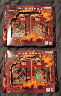 One Piece TCG Lot of (2), Illustration Box Vol. 5 - Image 1