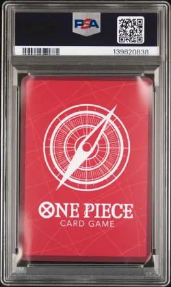 2025 ONE PIECE ENGLISH VERSION 2ND ANV SET #061 MONKEY D. LUFFY PSA 10 - Image 2