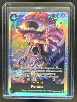 2026 One Piece Heroines Edition Perona Super Rare #EB03-045 - Image 1