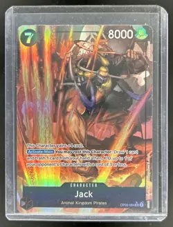 2024 One Piece Two Legends Jack Super Rare #OP08-084 - Image 1
