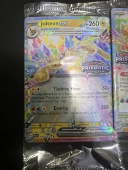 Prismatic Evolutions Surprise Box Sealed Stamp Ex Promo Cards 9/9 Complete Set - Image 5