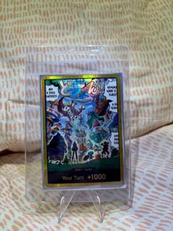 DON!! Card (Egghead) (Gold) (/237) OP14 The Azure Sea's Seven NM FOIL- Gold - Image 1