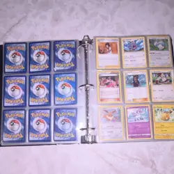Pokemon Card Binder FULL of Cards XY Era Mega Ampharos EX Genesect EXMid 2010s - Image 2