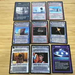 Star Wars 1998 Decipher Special Edition Lot 9 Cards Conditions Vary MP-LP - Image 1