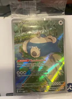 Pokemon Snorlax 051 Sv: Scarlet & Violet Promo Cards Holo 151 (Sealed) - Image 1