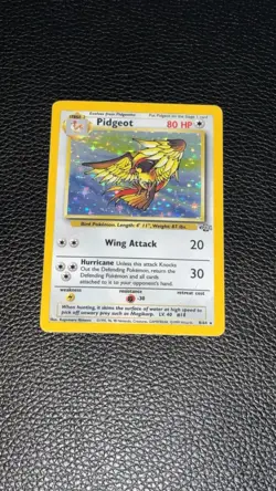 Pokemon 1999 Jungle Pidgeot Card #8/64 Lightly Played LP - Image 1