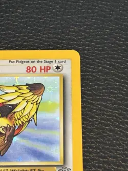 Pokemon 1999 Jungle Pidgeot Card #8/64 Lightly Played LP - Image 4