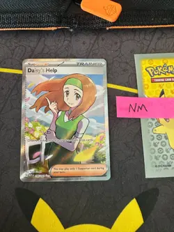 Pokemon Card Daisy's Help SV 151 Full Art 195/165 NA 💎NM💎 - Image 1