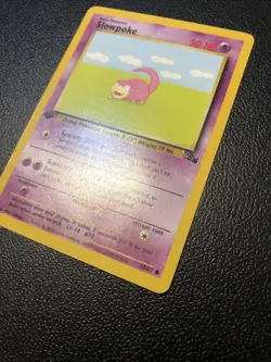 Slowpoke 55/62 Fossil 1st First Edition Pokemon Card In NM Condition. - Image 3