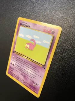 Slowpoke 55/62 Fossil 1st First Edition Pokemon Card In NM Condition. - Image 4