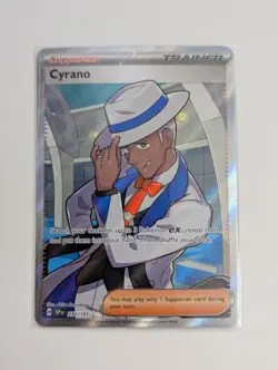 Cyrano 230/191 Sv08: Surging Sparks Holo Card Near Mint Condition - Image 1