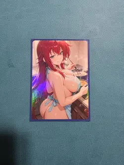 Beautiful Waifu Card -Rias-Goddess ACG Custom DIY Fan Art Card - Image 1