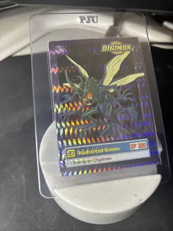 1999 DIGIMON CARD - KABUTERIMON | 25 of 34 | NEAR MINT | HOLO | RARE | PRIZM - Image 1
