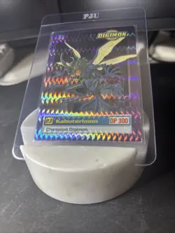 1999 DIGIMON CARD - KABUTERIMON | 25 of 34 | NEAR MINT | HOLO | RARE | PRIZM - Image 2