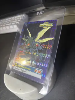 1999 DIGIMON CARD - KABUTERIMON | 25 of 34 | NEAR MINT | HOLO | RARE | PRIZM - Image 3