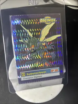 1999 DIGIMON CARD - KABUTERIMON | 25 of 34 | NEAR MINT | HOLO | RARE | PRIZM - Image 5