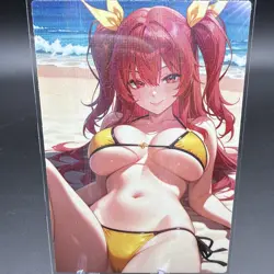 Stella Vermillion Anime Waifu Card Doujin ACG Goddess Holo - Image 1