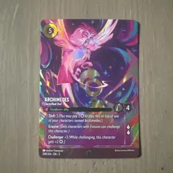 Archimedes - Electrified Owl (Enchanted) 208/204 Shimmering Skies Holo - Image 1