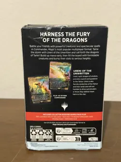 New/Sealed MTG Tarkir Dragonstorm Commander Deck - Temur Roar - Image 2