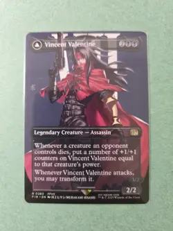 Vincent Valentine (Borderless) - [FINAL FANTASY] Near Mint - MTG - Image 1
