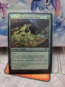 Guac & Marshmallow Pizza (Foil) 0116 - TMT Teenage Mutant Ninja Turtles TMNT MTG - Image 1