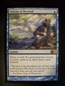 Visions of Beyond NM Core Set 2012 M12 MTG FREE SHIPPING - Image 1