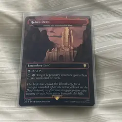 Helm's Deep - Shinka, the Bloodsoaked Keep Foil Lord of the Rings MTG #0364 - Image 2