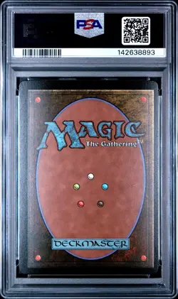 2025 MTG SECRET LAIR DROP MARVEL'S SPIDER-MAN: MANA SYMBIOTE-FOIL PLAINS PSA 8 - Image 2