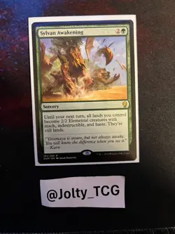 Sylvan Awakening Dominaria Regular - Image 1