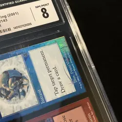 Fire Ice FOIL Apocalypse NM/MINT CGC (5025) Gr 8 MTG Magic - Image 3