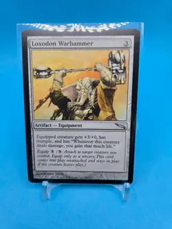 4x Loxodon Warhammer NM-Mint, English - Mirrodin MTG PLAYSET! - Image 1