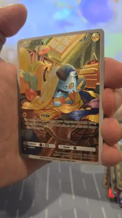~ Pokemon Pocket Shinx Illustration Textured Art Card Holo ~ - Image 1