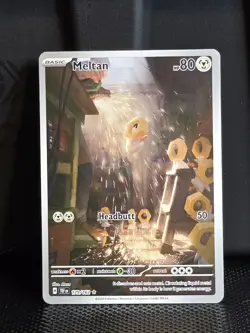 Meltan 179/162 Pokemon TCG Temporal Forces Illustration Rare NM - Image 2