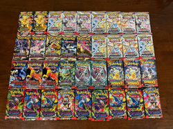 Mixed Lot Of 36 Pokemon Booster Packs Brand New Ascended Heroes, & More - Image 1