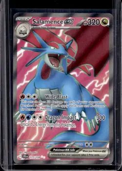 2025 Pokemon Journey Together Salamence ex #177/159 - Image 1