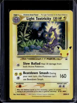 2019-2023 Pokemon SWSH Black Star Promos Light Toxtricity #SWSH137 - Image 1