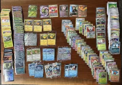 ~375 Pokemon Card Lot - Reverse Holo, Holo Rare, EX, Uncommon, Full Art, Base - Image 1