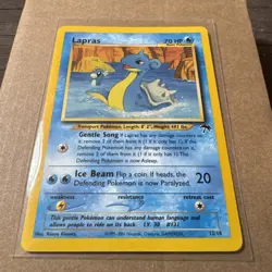 Pokemon Card - Lapras Southern Islands 12/18 Promo - Image 1