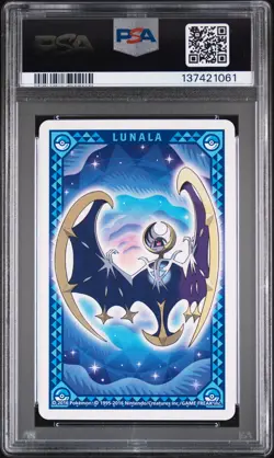 2016 POKEMON MOON PLAYING CARDS 8 OF SPADES ORICORIO BAILE STYLE PSA 9 - Image 2