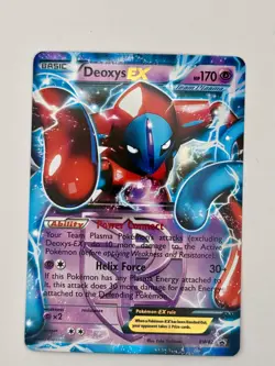 🇨🇦 Deoxys EX (Team Plasma) Promo Black and White Promos BW82 NM Pokemon - Image 1