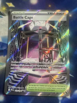 Battle Cage 116/094 ENGLISH Full Art - Pokemon TCG Phantasmal Flames - Image 1