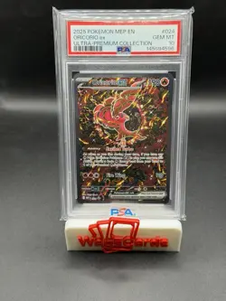 2025 Pokemon Black Star Promo Oricorio ex #024 Ultra Premium Coll PSA 10 - Image 1