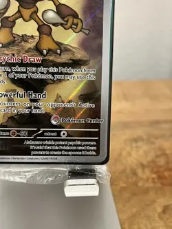 Alakazam 009 Promo Mega Evolutions Pokemon Center Exclusive SEALED - Image 2