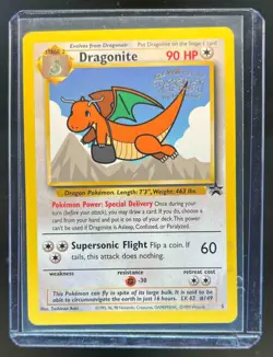1999 Pokemon Wizards Black Star Promos Dragonite #5 - Image 1