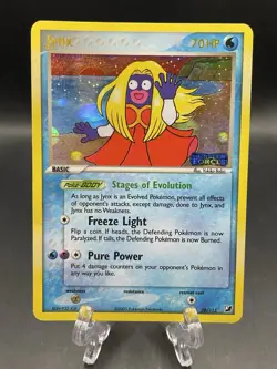 Jynx 28/115 Unseen Forces [Reverse Holo] Stamped Pokemon TCG - HP Bend - Image 1