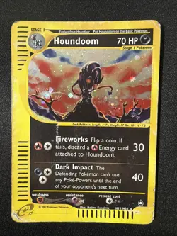 Houndoom - H11/H32 - Pokemon Aquapolis Holo Rare Card - Image 1
