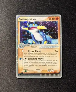 Pokemon TEAM MAGMA vs TEAM AQUA - #95/95 Swampert ex - Holo - ENG - Near Mint - Image 3