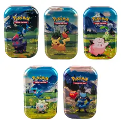 Pokemon Ascended Heroes MINI TIN DISPLAY BOX Sealed 10x Tins INHAND! SEE PHOTO! - Image 2