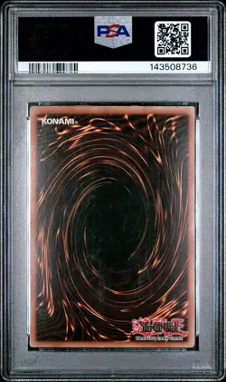 2002 YU-GI-OH! STARTER DECK: KAIBA #001 BLUE-EYES WHITE DRAGON PSA 2 - Image 2